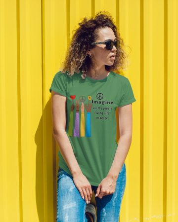 Pentru femei - Tricou personalizat premium 100% bumbac