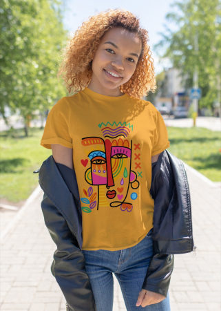 Pentru femei - Tricou personalizat premium 100% bumbac