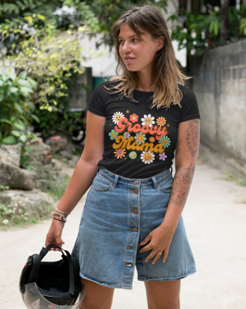 Colectia Flower Power - Tricou personalizat premium 100% bumbac