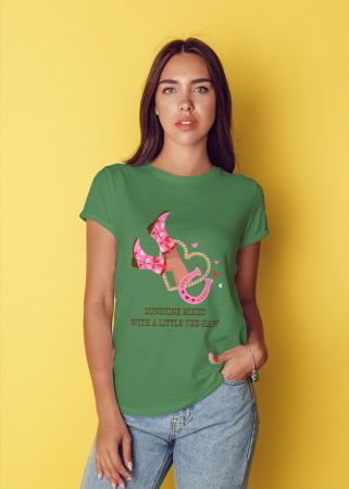 Colectia Flower Power - Tricou personalizat premium 100% bumbac