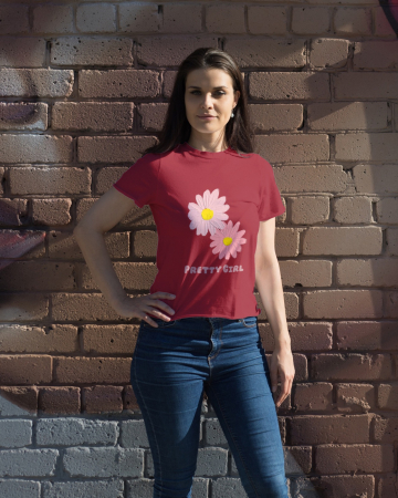 Colectia Flower Power - Tricou personalizat premium 100% bumbac