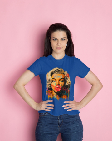 Colectia Flower Power - Tricou personalizat premium 100% bumbac