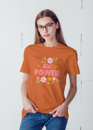Colectia Flower Power - Tricou personalizat premium 100% bumbac