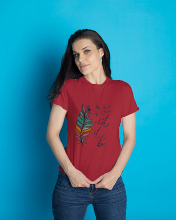 Pentru femei - Tricou personalizat premium 100% bumbac