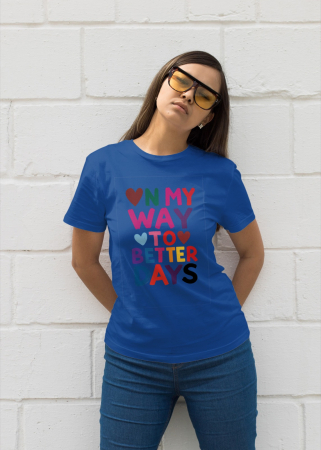 Colectia Flower Power - Tricou personalizat premium 100% bumbac