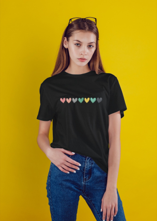 Colectia Flower Power - Tricou personalizat premium 100% bumbac