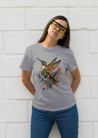 Colectia Flower Power - Tricou personalizat premium 100% bumbac