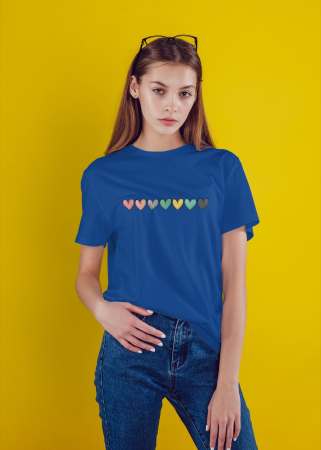 Colectia Flower Power - Tricou personalizat premium 100% bumbac