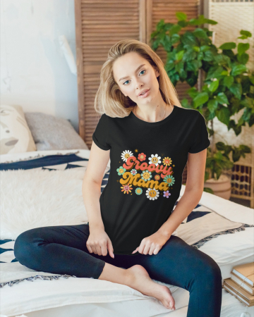 Colectia Flower Power - Tricou personalizat premium 100% bumbac
