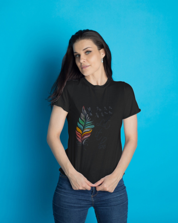 Colectia Flower Power - Tricou personalizat premium 100% bumbac