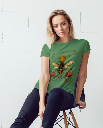 Colectia Flower Power - Tricou personalizat premium 100% bumbac
