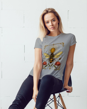 Colectia Flower Power - Tricou personalizat premium 100% bumbac