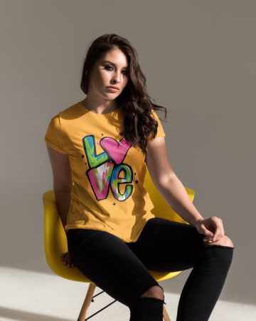 Pentru femei - Tricou personalizat premium 100% bumbac