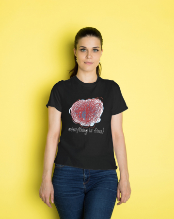 Colectia Flower Power - Tricou personalizat premium 100% bumbac