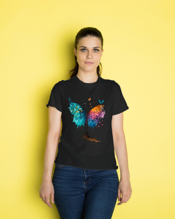 Colectia Flower Power - Tricou personalizat premium 100% bumbac