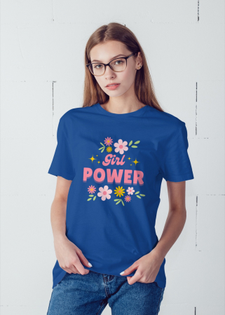 Colectia Flower Power - Tricou personalizat premium 100% bumbac