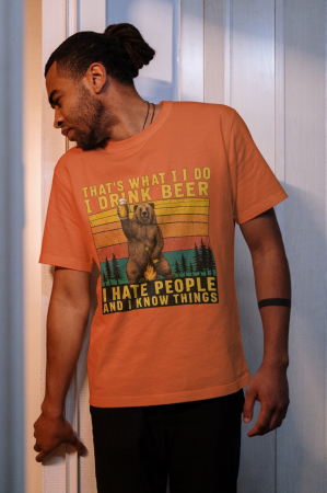 Pentru barbati - Tricou personalizat premium 100% bumbac