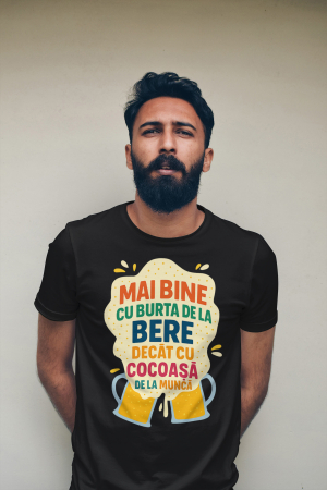 Colectia de bere - Tricou personalizat premium 100% bumbac