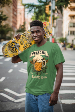 Pentru barbati - Tricou personalizat premium 100% bumbac