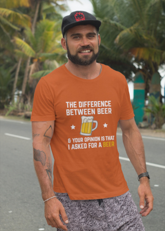 Pentru barbati - Tricou personalizat premium 100% bumbac