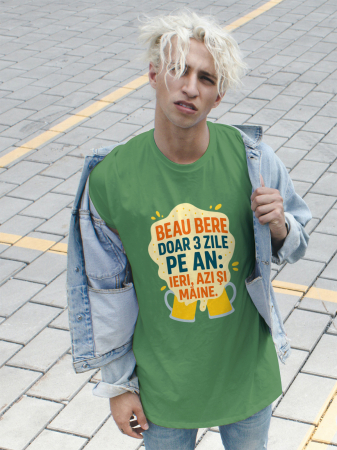 Pentru barbati - Tricou personalizat premium 100% bumbac