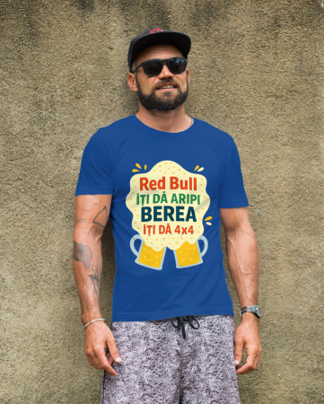 Pentru barbati - Tricou personalizat premium 100% bumbac