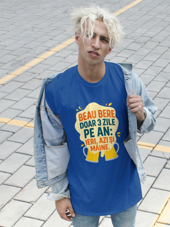 Pentru barbati - Tricou personalizat premium 100% bumbac