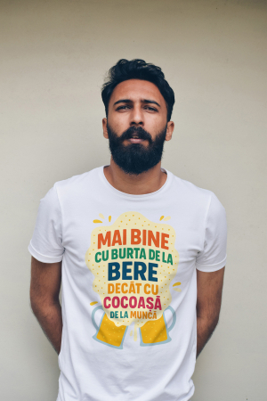 Colectia de bere - Tricou personalizat premium 100% bumbac
