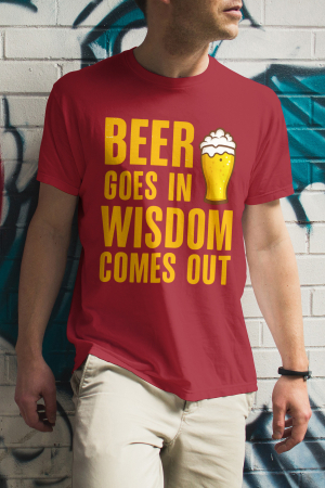 Colectia de bere - Tricou personalizat premium 100% bumbac