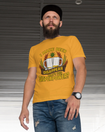 Pentru barbati - Tricou personalizat premium 100% bumbac