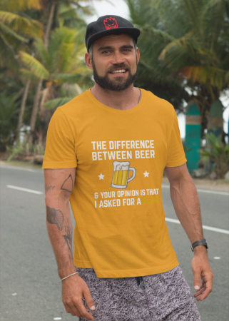 Pentru barbati - Tricou personalizat premium 100% bumbac