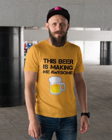 Pentru barbati - Tricou personalizat premium 100% bumbac