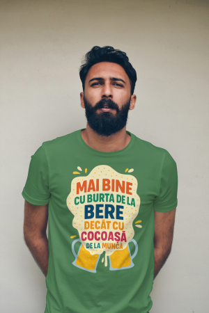 Colectia de bere - Tricou personalizat premium 100% bumbac