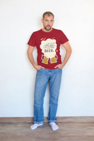 Pentru barbati - Tricou personalizat premium 100% bumbac