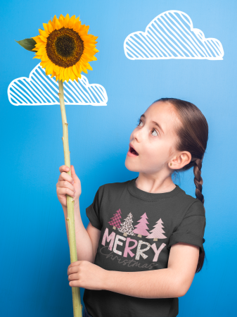 Tricouri copii - Tricou 100% bumbac unisex pentru copii Colectia Craciun – Modele pentru Baieti si Fete cu Grinch, Christmas si Personaje de Sarbatori