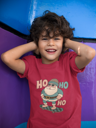 Tricouri copii - Tricou 100% bumbac unisex pentru copii Colectia Craciun – Modele pentru Baieti si Fete cu Grinch, Christmas si Personaje de Sarbatori