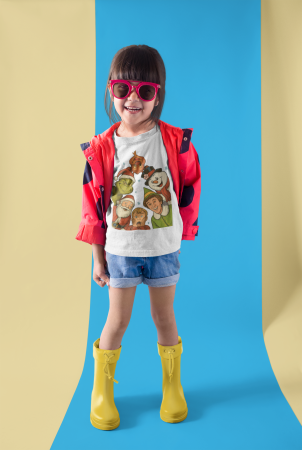 Tricouri copii - Tricou 100% bumbac unisex pentru copii Colectia Craciun – Modele pentru Baieti si Fete cu Grinch, Christmas si Personaje de Sarbatori