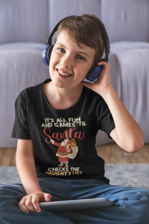 Colectia de Craciun - Tricou 100% bumbac unisex pentru copii Colectia Craciun – Modele pentru Baieti si Fete cu Grinch, Christmas si Personaje de Sarbatori