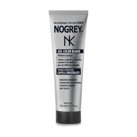 Produse - Gel NOGREY Color Black pentru păr grizonat și barbă, 150 ml