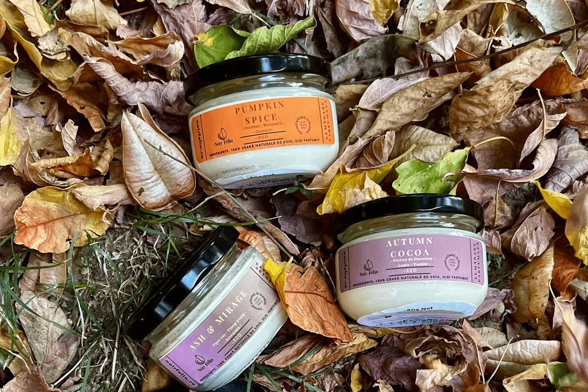 Toamna miroase mai bine la lumina lumânărilor