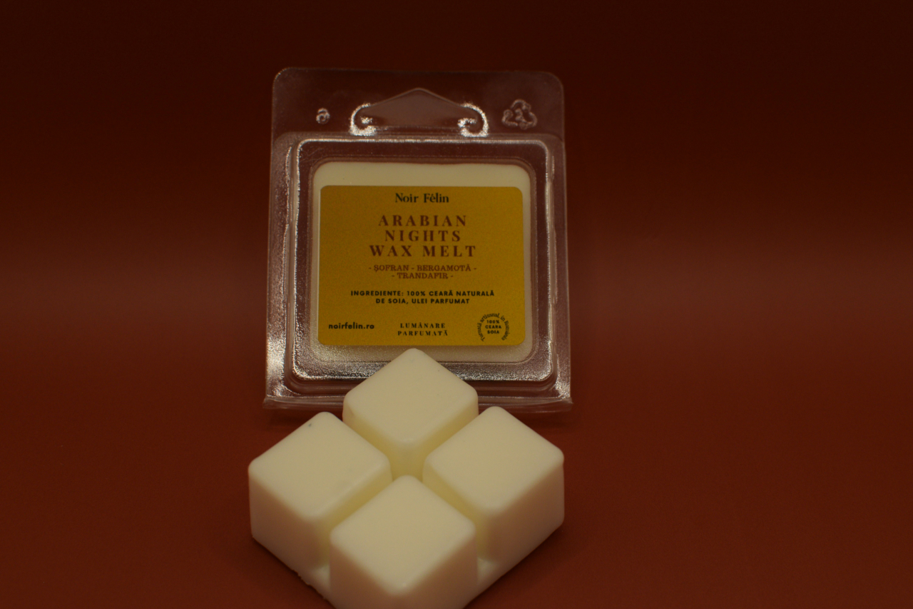 Wax Melt soia Arabian Nights - Sofran, Bergamota, Trandafir, ceara naturala, handmade [3]