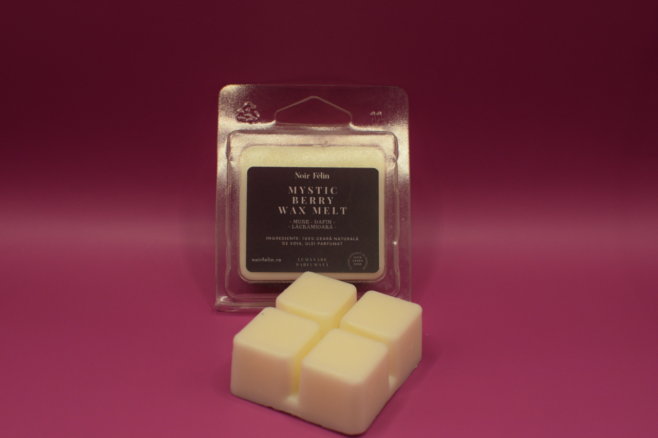 Wax Melt soia Mystic Berry - Mure, Dafin, Lacramioara, ceara naturala, handmade [3]