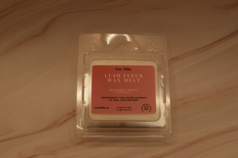 Wax Melt - Wax Melt soia Lush Fleur - Trandafir, Frezie, Pacthouli, ceara naturala, handmade