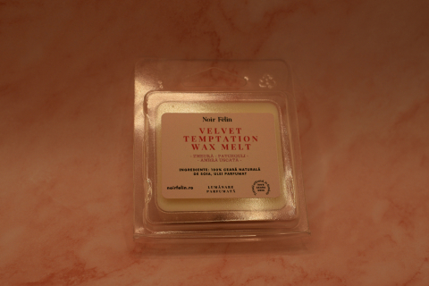 Wax Melt - Wax Melt soia Velvet Temptation - Zmeura, Patchouli, Ambra Uscata, ceara naturala, handmade