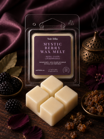 Toate Produsele - Wax Melt soia Mystic Berry - Mure, Dafin, Lacramioara, ceara naturala, handmade