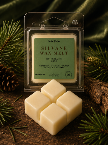 Toate Produsele - Wax Melt soia Silvane - Pin, Chiparos, Brad, ceara naturala, handmade
