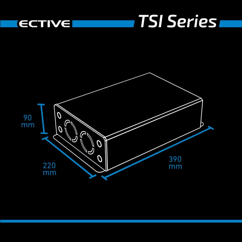 Invertor ECTIVE TSI 15 1500 W 24 V [7]