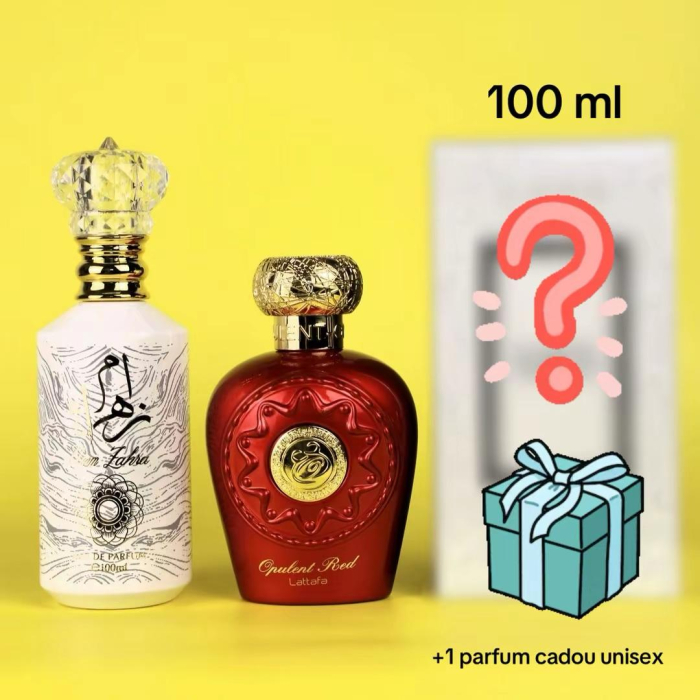 Pachet 3 Parfumuri: Umm Zahra + Opulent Red + Cadou [1]