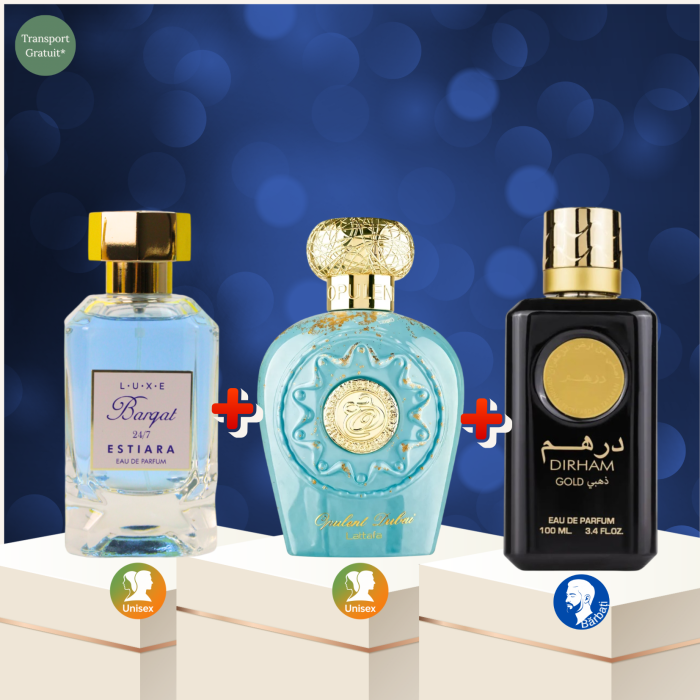 Pachet 3x Parfumuri: Dirham Gold + Opulent Dubai + Cadou [1]