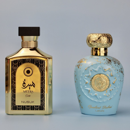 Seturi Parfumuri - Pachet 2 parfumuri arabesti Meera Gold Opulent Dubai